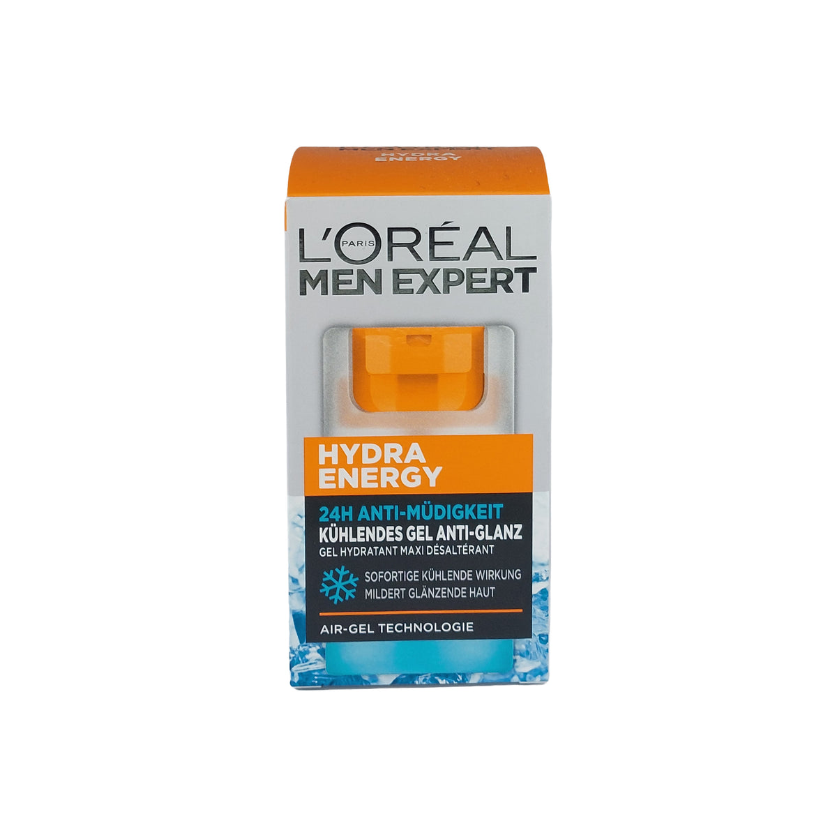 L'Oréal Men Expert Kühlendes Gel Anti-Glanz Hydra Energy, 50 ml