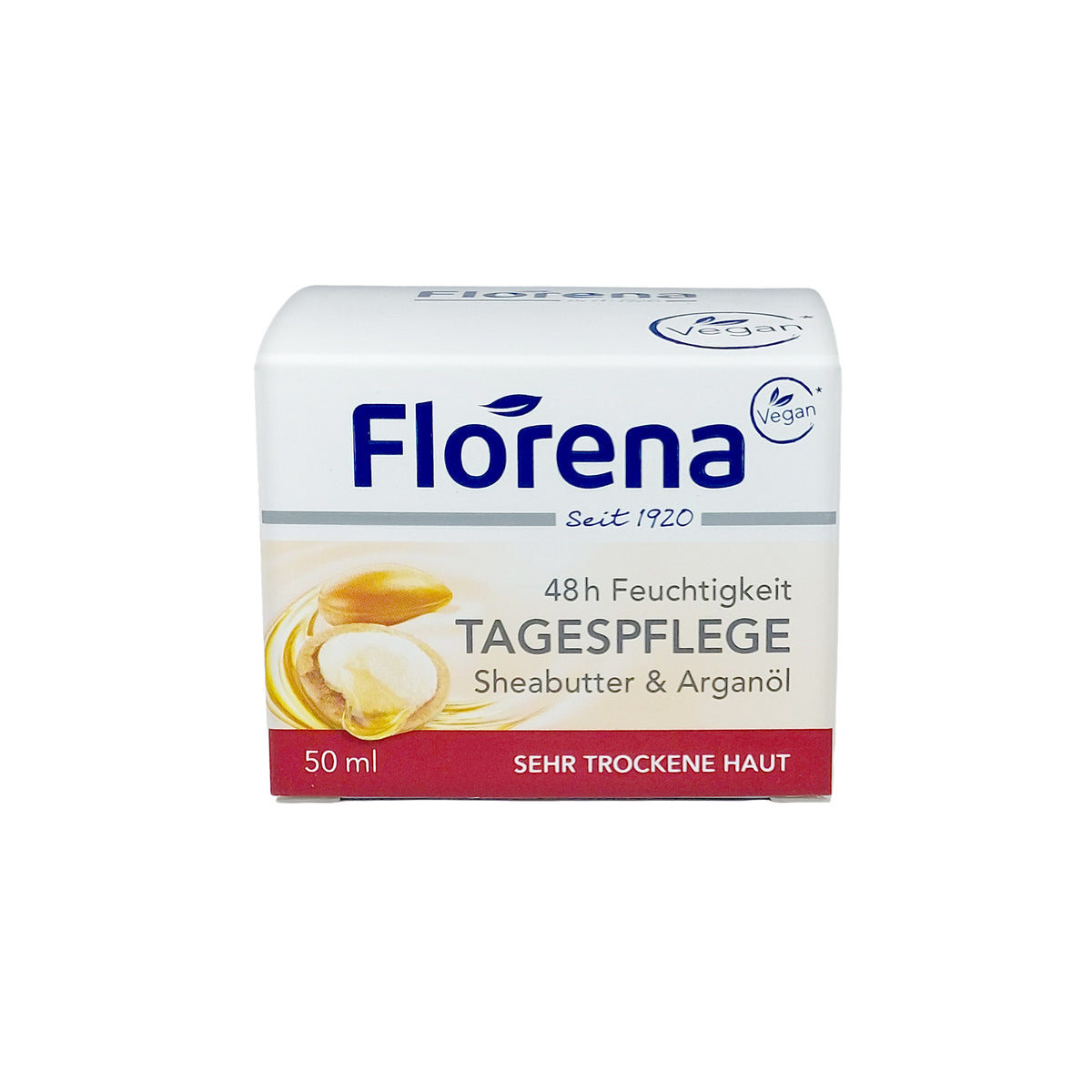 Florena Tagespflege Sheabutter & Arganöl, 50 ml