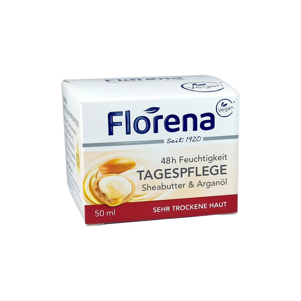 Florena Tagespflege Sheabutter & Arganöl, 50 ml