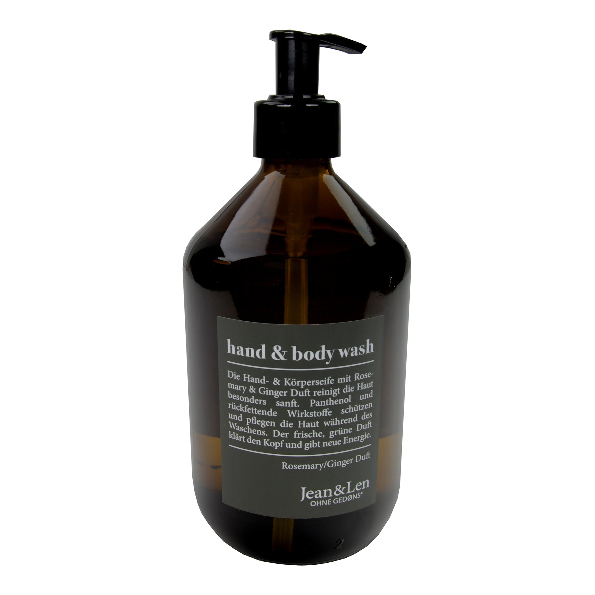 Jean&Len Hand & Body Wash Rosemary & Ginger, 500 ml