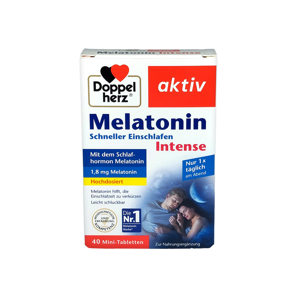 Doppelherz aktiv Melatonin Intense Mini-Tabletten, 40 St