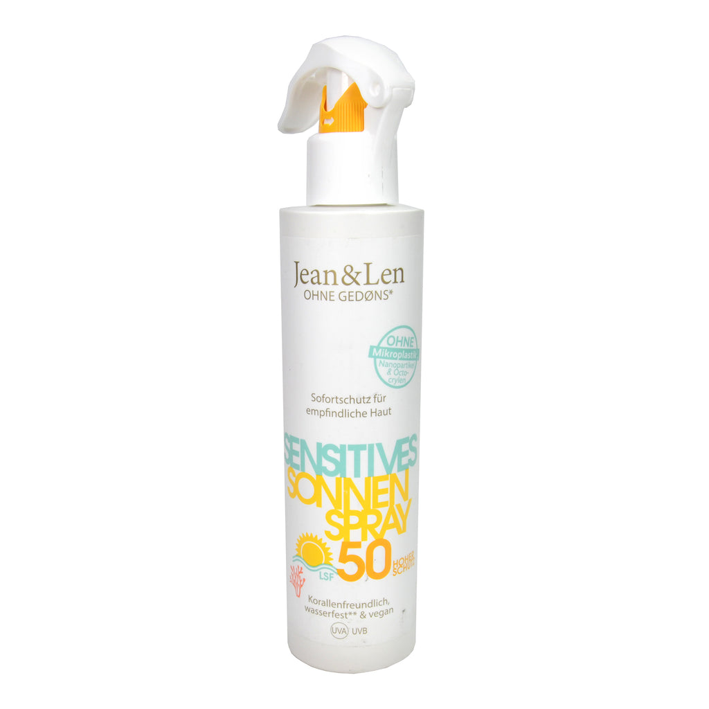 Jean&Len Sensitives Sonnenspray LSF 50, 250 ml