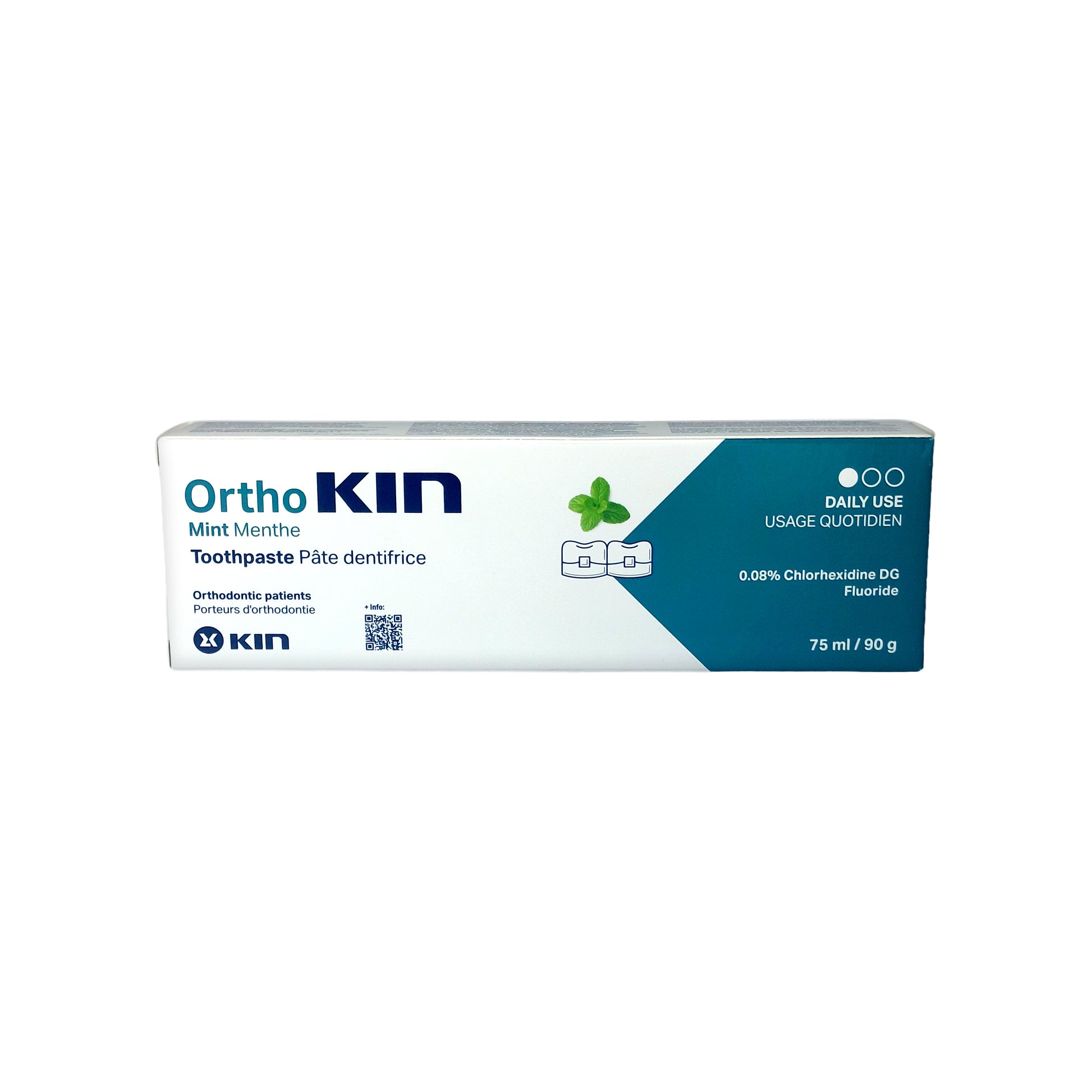 Kin Orthokin Mint Toothpaste Zahnpasta Minze, 75 ml