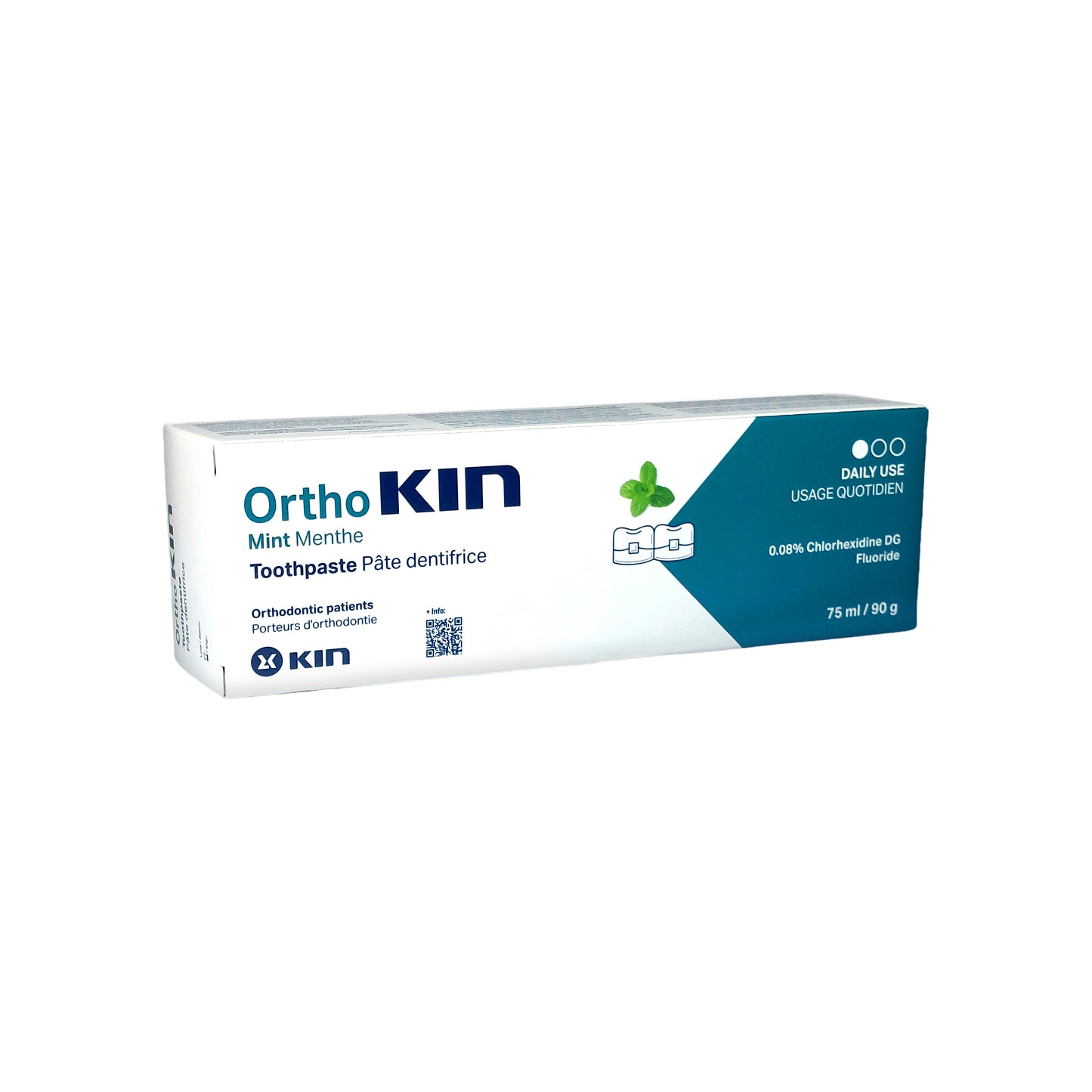 Kin Orthokin Mint Toothpaste Zahnpasta Minze, 75 ml