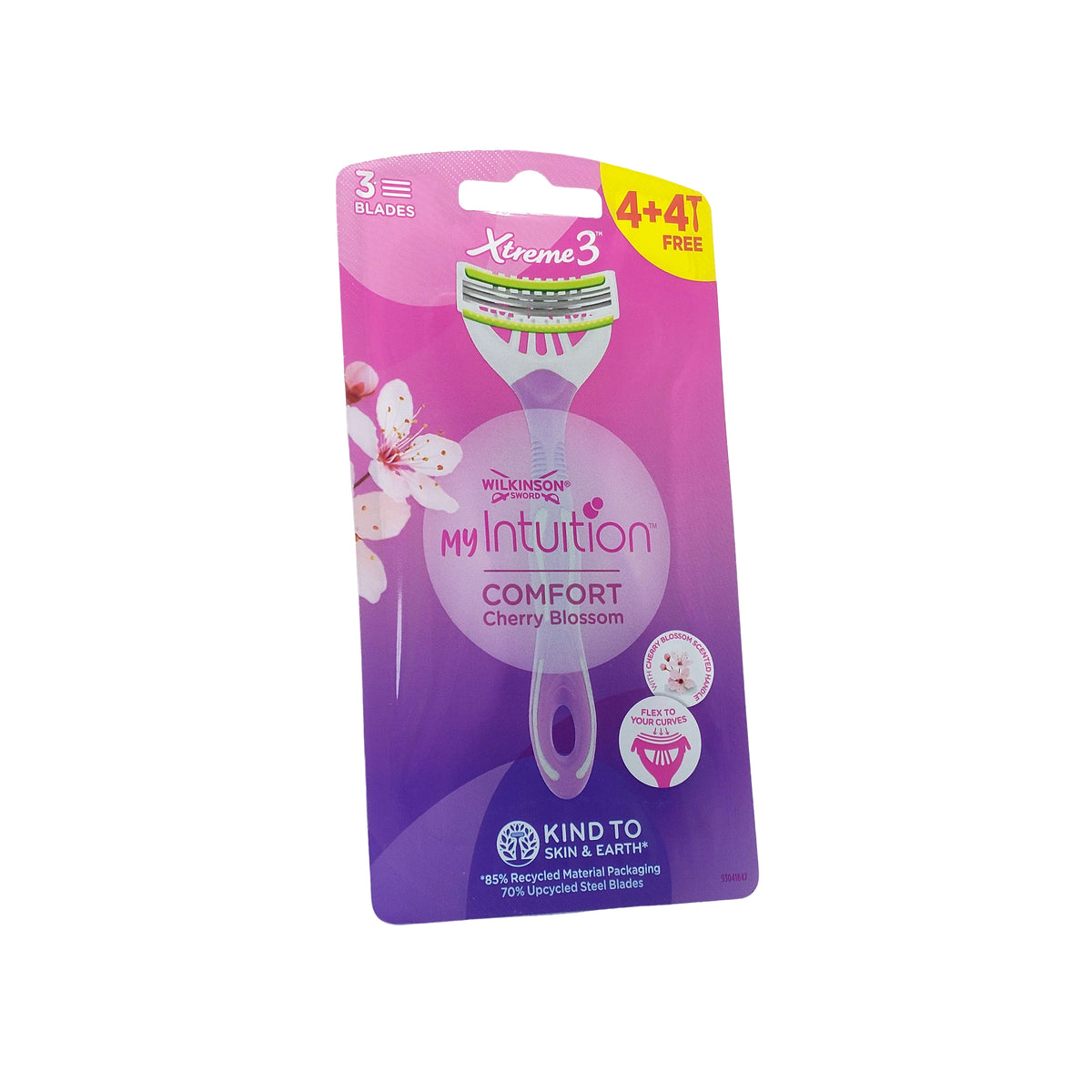 Wilkinson Sword Xtreme3 My Intuition Comfort 4+4 Ersatzklingen, 1 Set