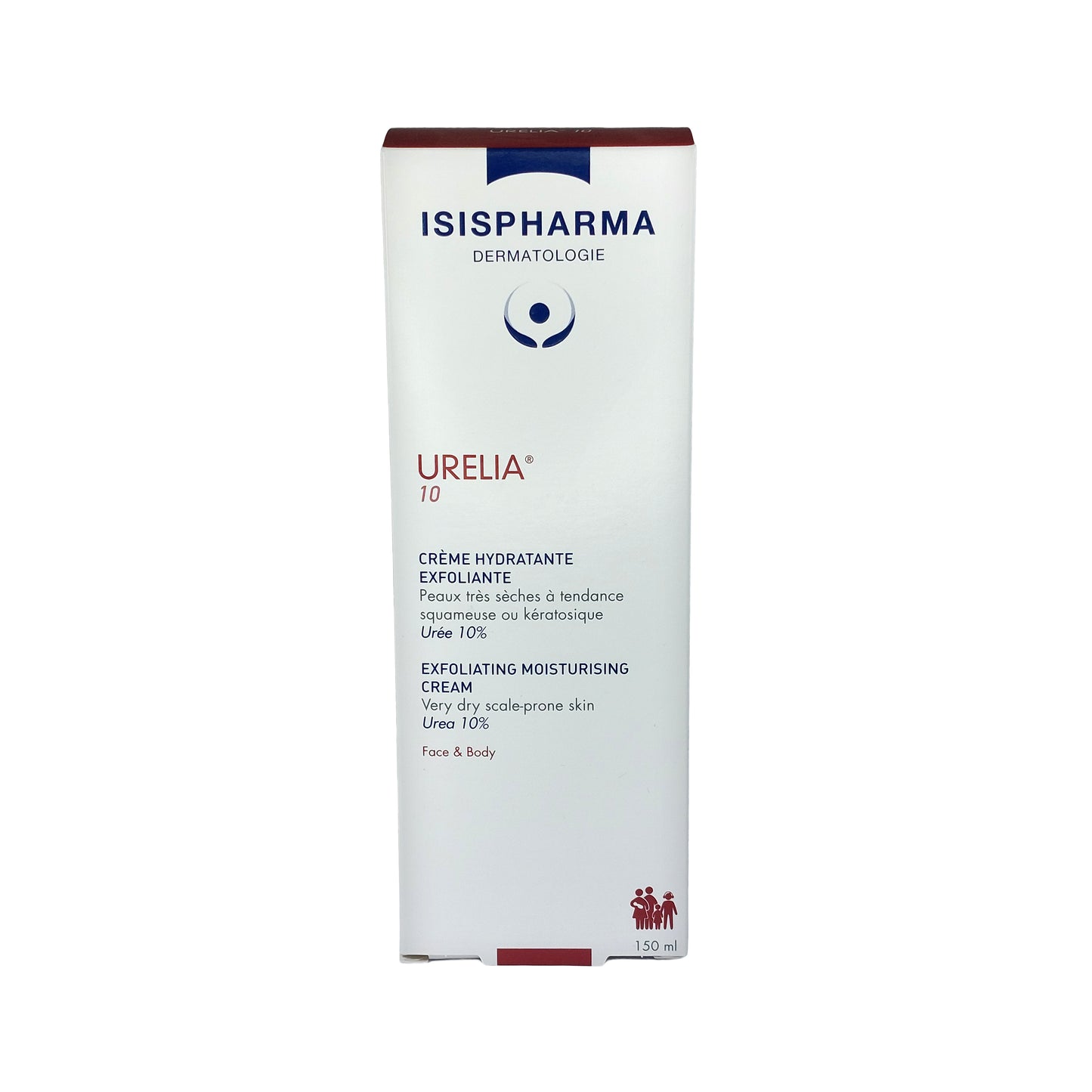 Isispharma Urelia Exfoliating Moisturizing Cream, 150 ml