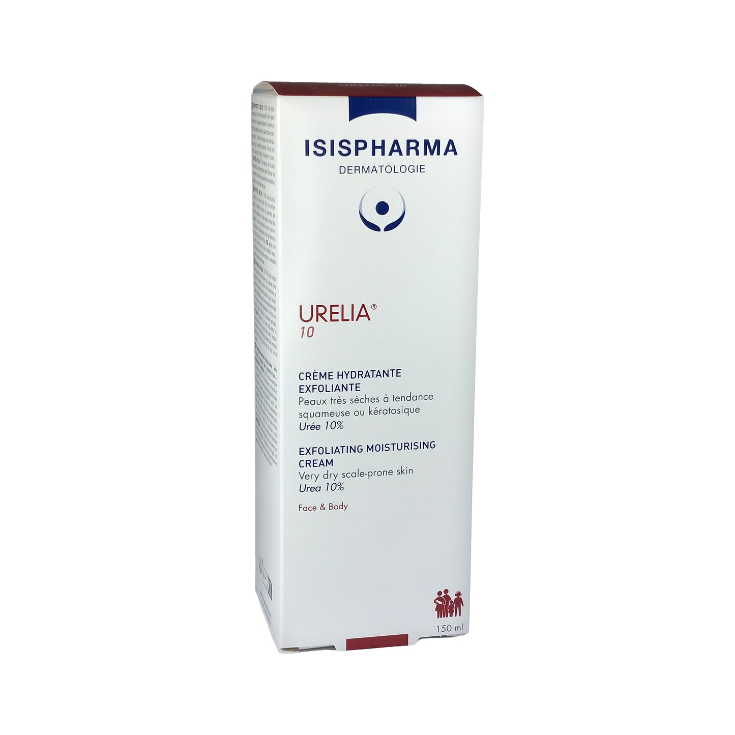 Isispharma Urelia Exfoliating Moisturizing Cream, 150 ml