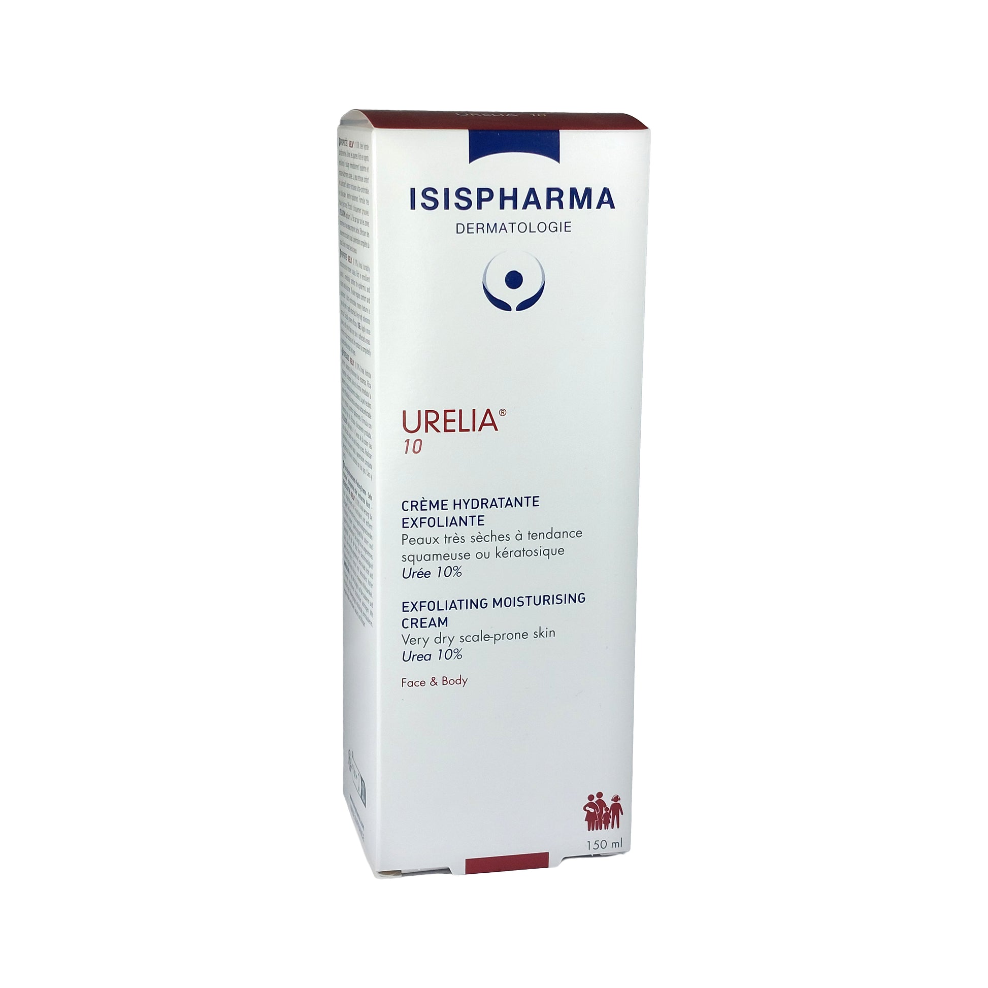 Isispharma Urelia Exfoliating Moisturizing Cream, 150 ml