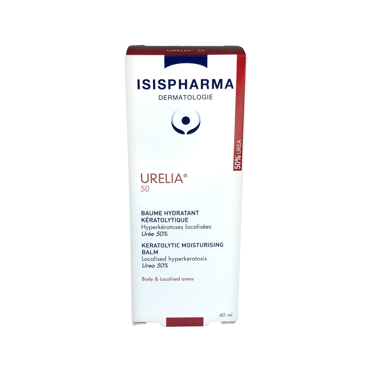 Isispharma Urelia 50 Keratolytic Moisturizing Balm, 40 ml