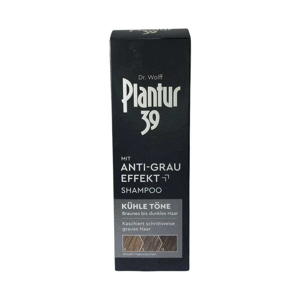 Dr. Wolff Plantur 39 Anti-Grau Effekt Shampoo kühle Töne, 200 ml