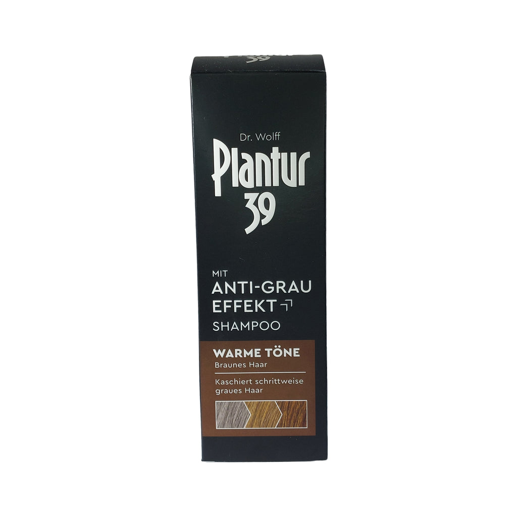Dr. Wolff Plantur 39 Anti-Grau Effekt Shampoo warme Töne, 200 ml