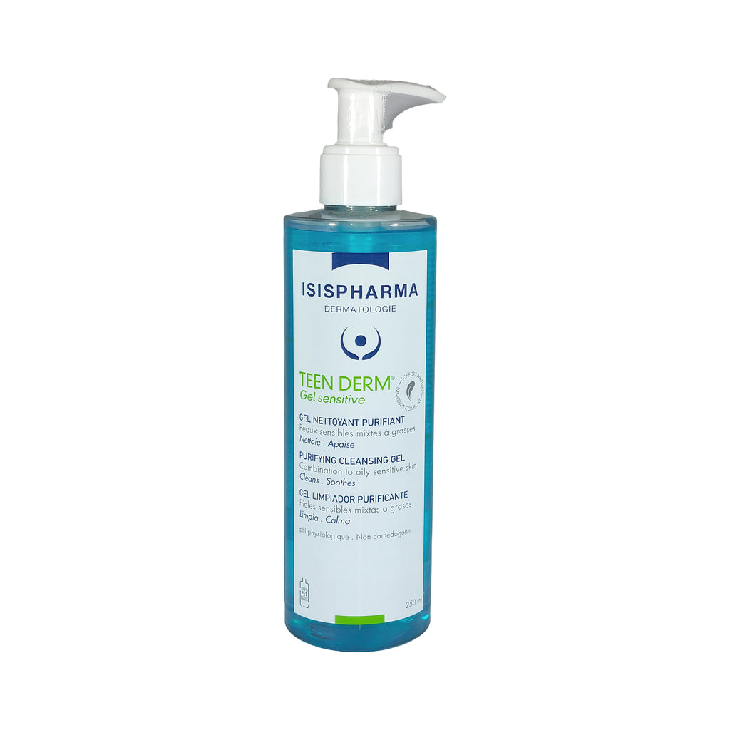 Isispharma Teen Derm Purifying Cleansing Gel, 250 ml