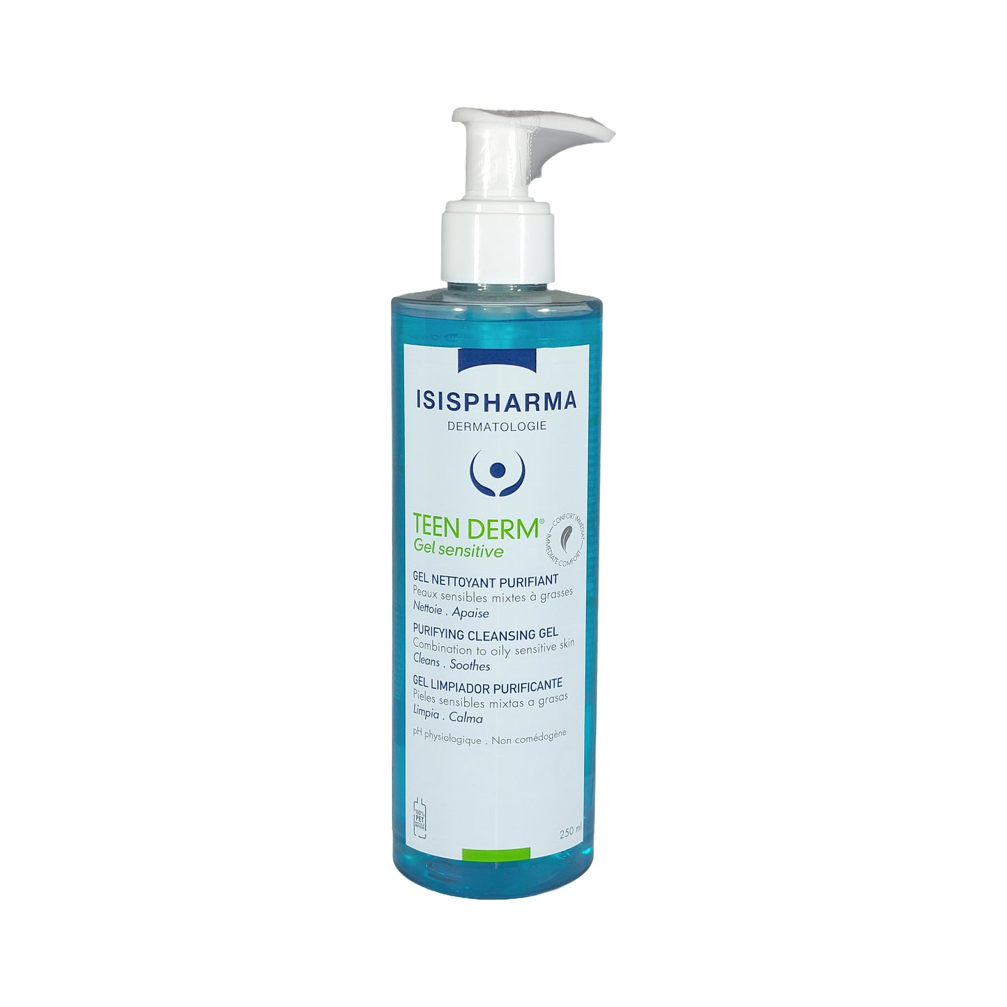 Isispharma Teen Derm Purifying Cleansing Gel, 250 ml