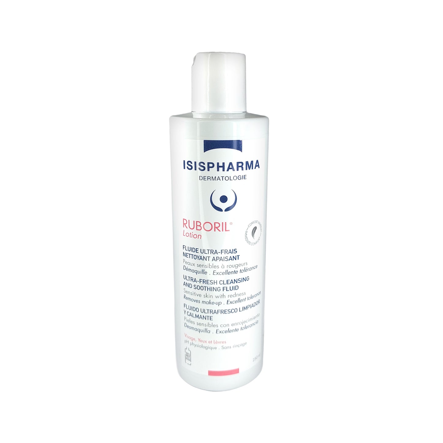 Isispharma Ruboril Lotion Ultra-Fresh Cleansing And Soothing Fluid, 250 ml