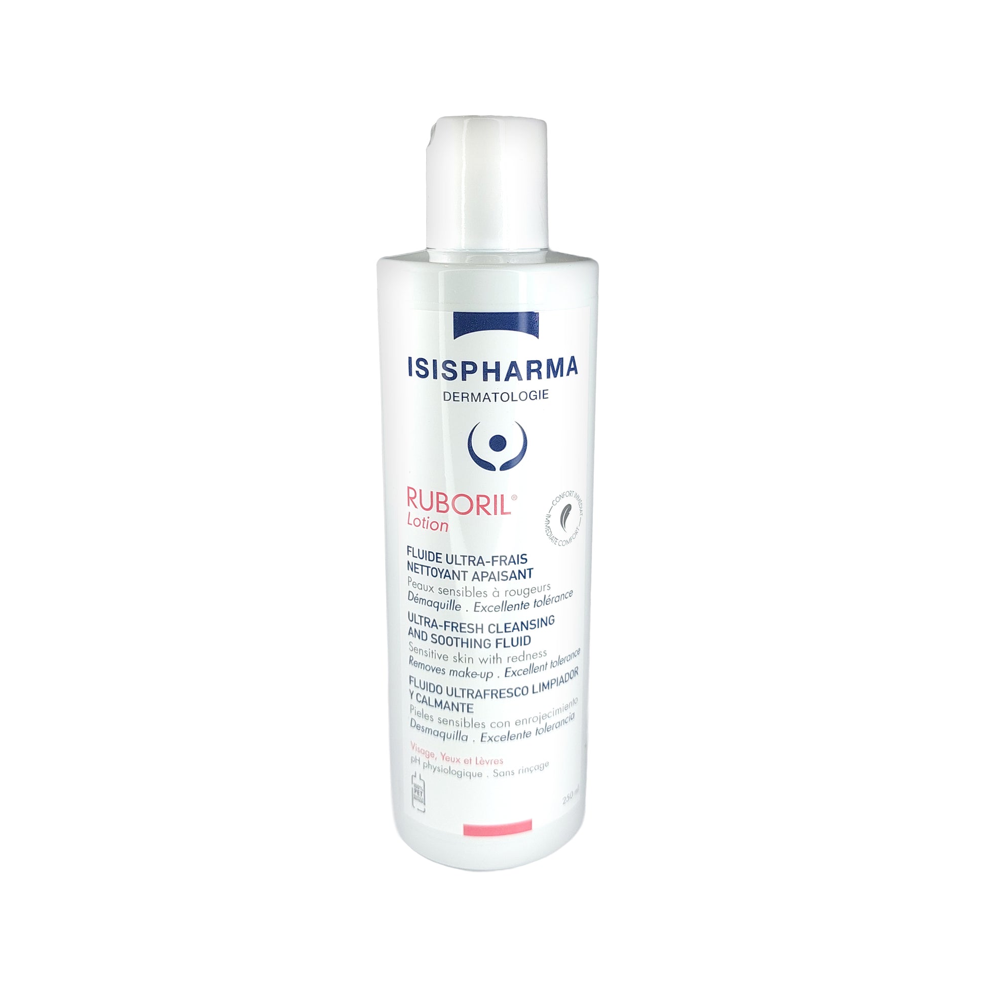 Isispharma Ruboril Lotion Ultra-Fresh Cleansing And Soothing Fluid, 250 ml