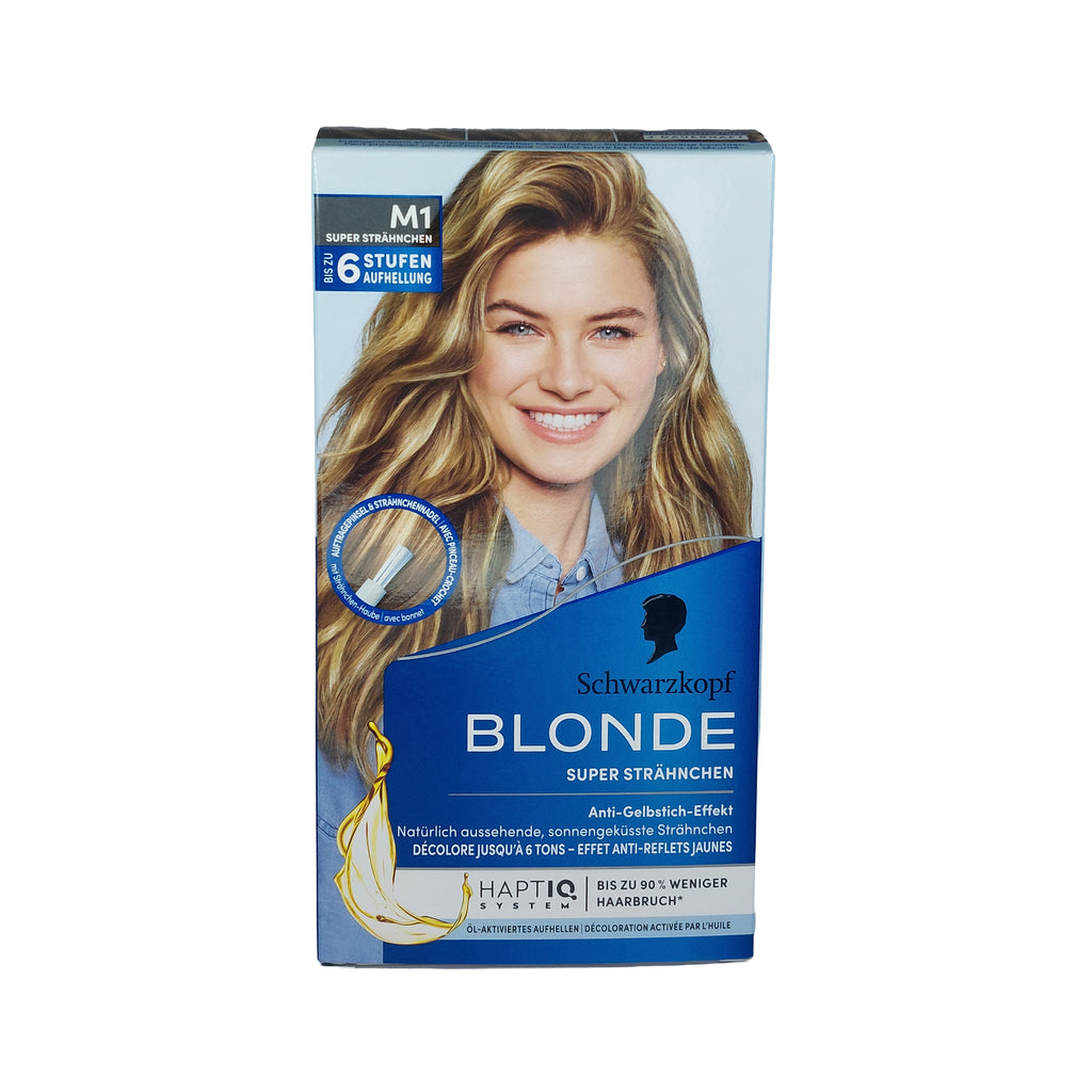 Schwarzkopf Blonde Super Strähnchen M1, 1 Set
