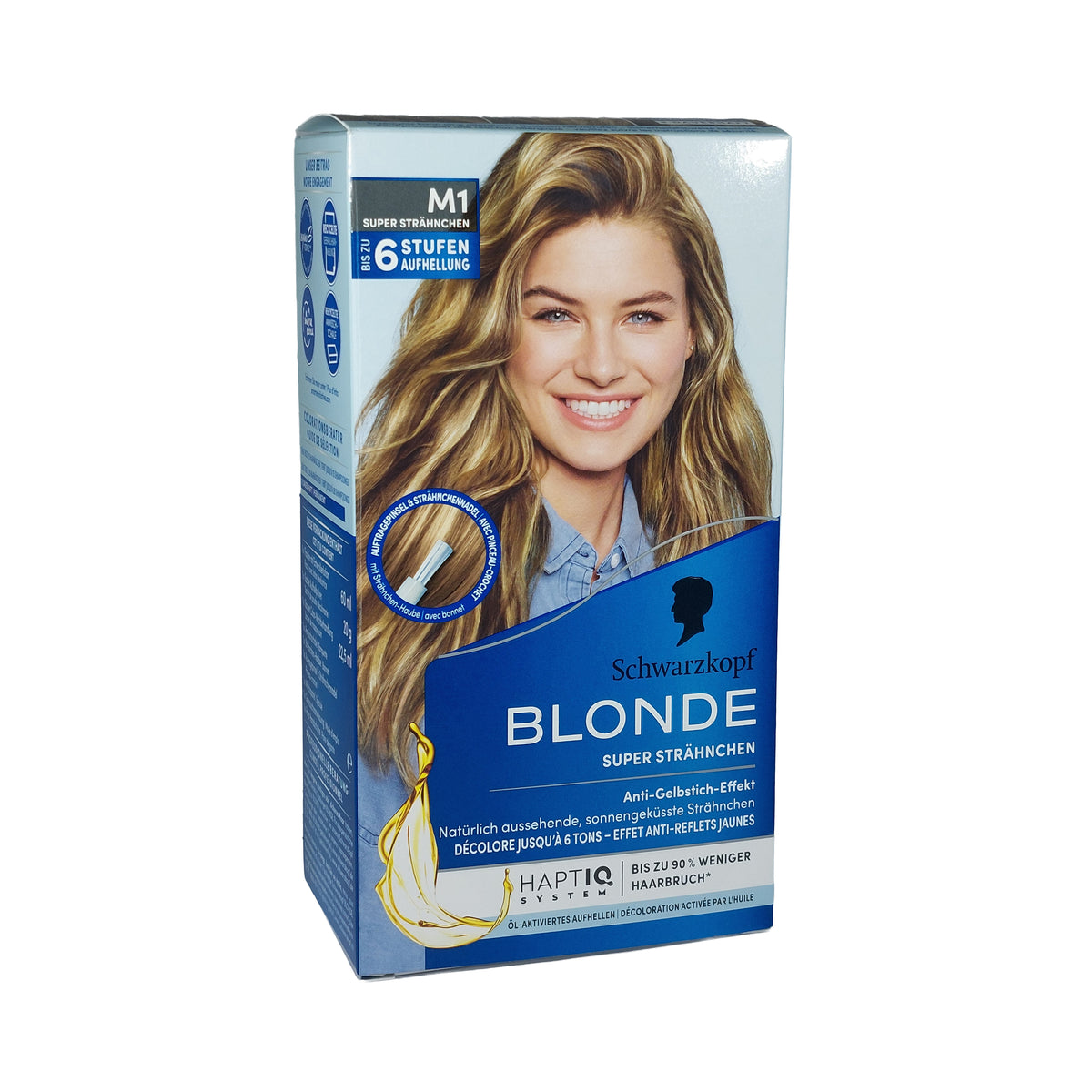 Schwarzkopf Blonde Super Strähnchen M1, 1 Set
