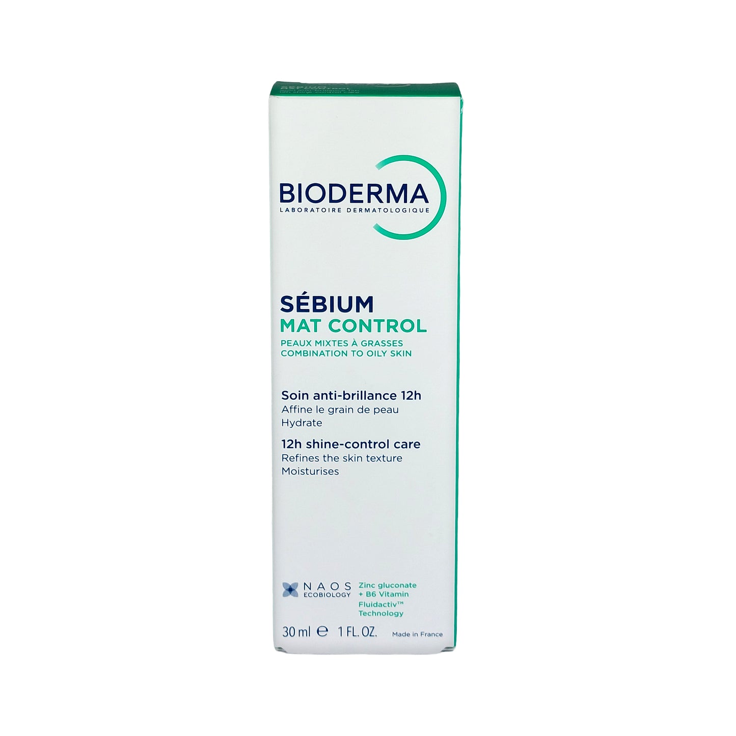 Bioderma Sebium Mat Control 12h Shine-Control Care, 40 ml