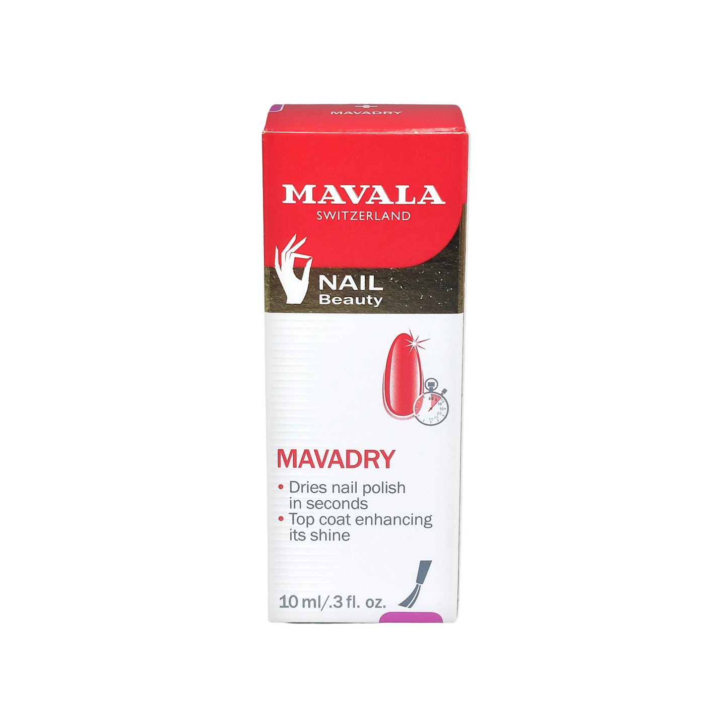 Mavala Nail Beauty Mavadry Dries Nail Polish In Seconds, 10 ml