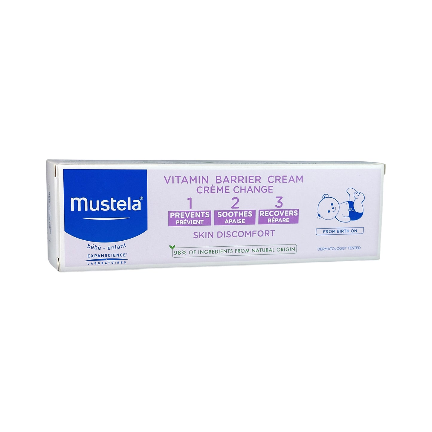 Mustela Baby Vitamin Barrier Cream Schutzcreme 1 2 3, 100 ml