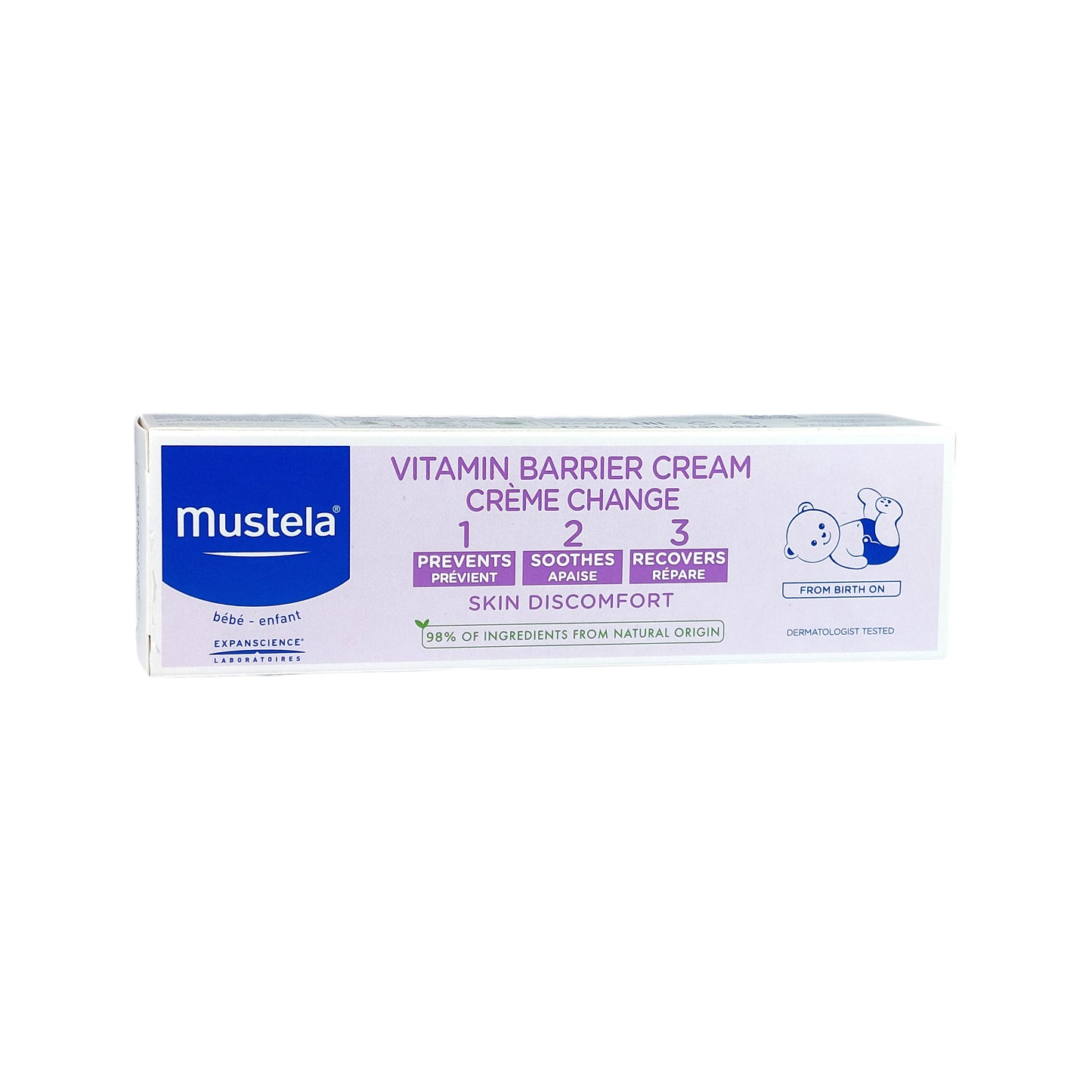 Mustela Baby Vitamin Barrier Cream Schutzcreme 1 2 3, 150 ml