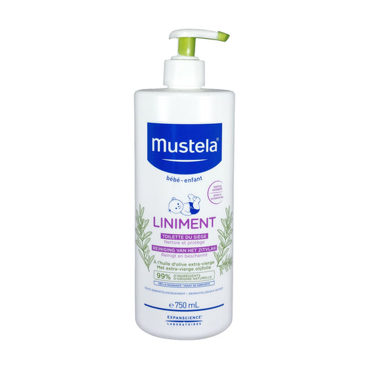 Mustela Baby Liniment Reinigungslotion für den Windelwechsel XL, 750 ml