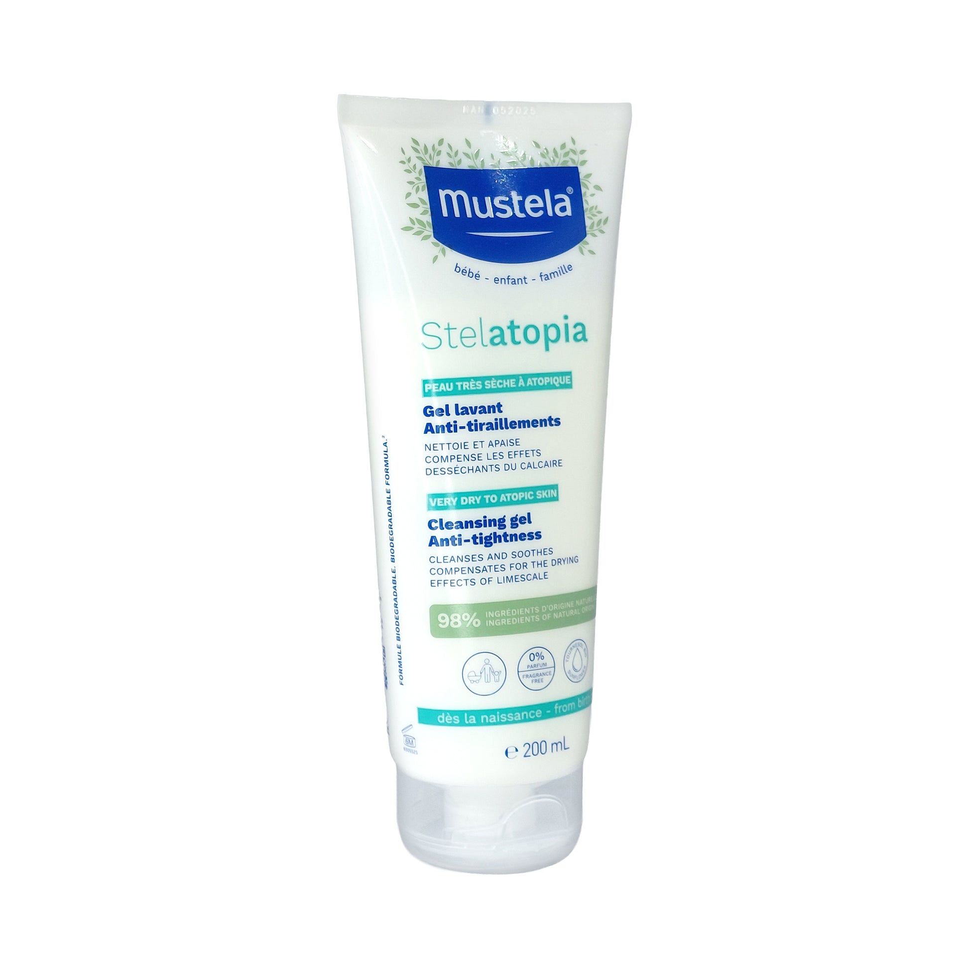 Mustela Baby Stelatopia Reinigungsgel, 200 ml