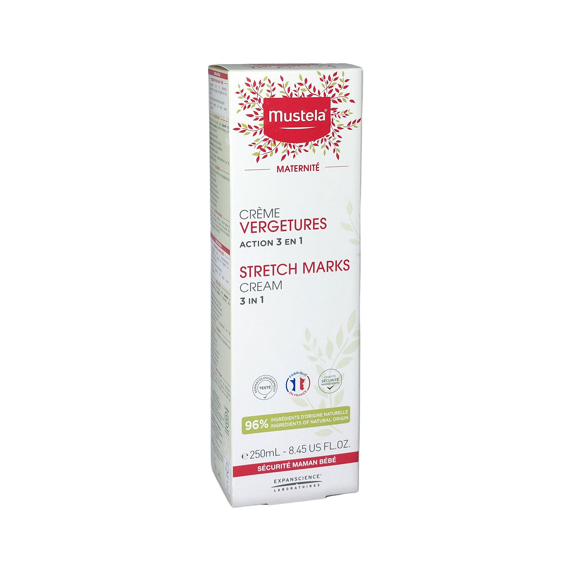 Mustela Maternity Creme gegen Dehnungsstreifen XL, 250 ml