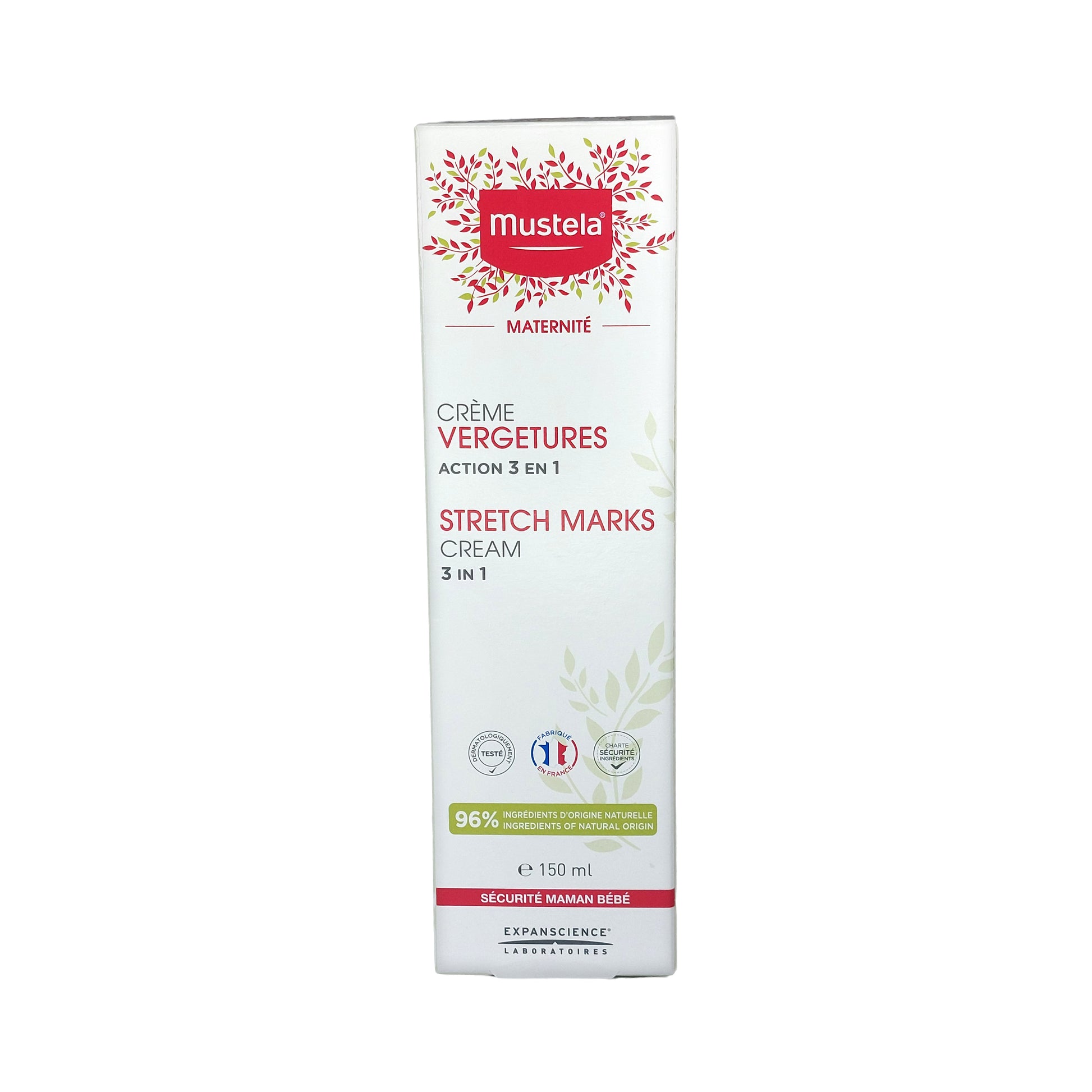 Mustela Maternity Creme gegen Dehnungsstreifen, 150 ml