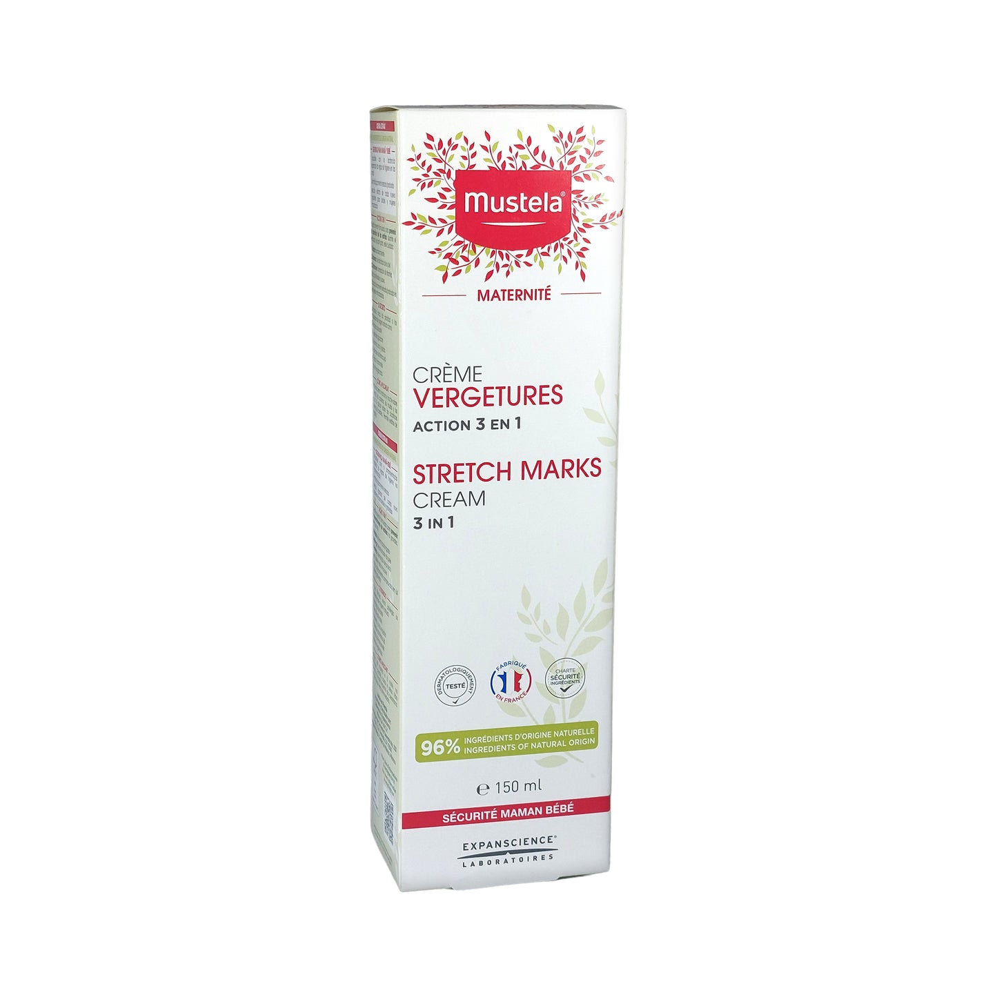 Mustela Maternity Creme gegen Dehnungsstreifen, 150 ml