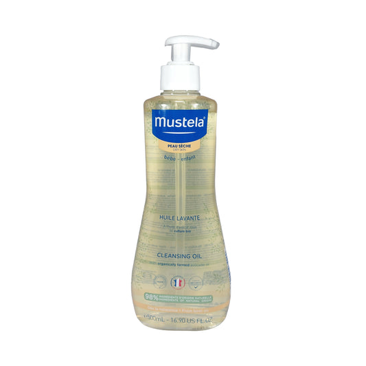 Mustela Baby Reinigungsöl mit Avocadoöl, 500 ml