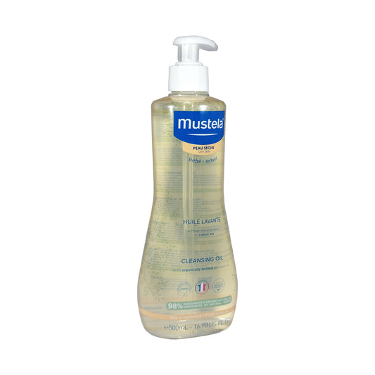 Mustela Baby Reinigungsöl mit Avocadoöl, 500 ml