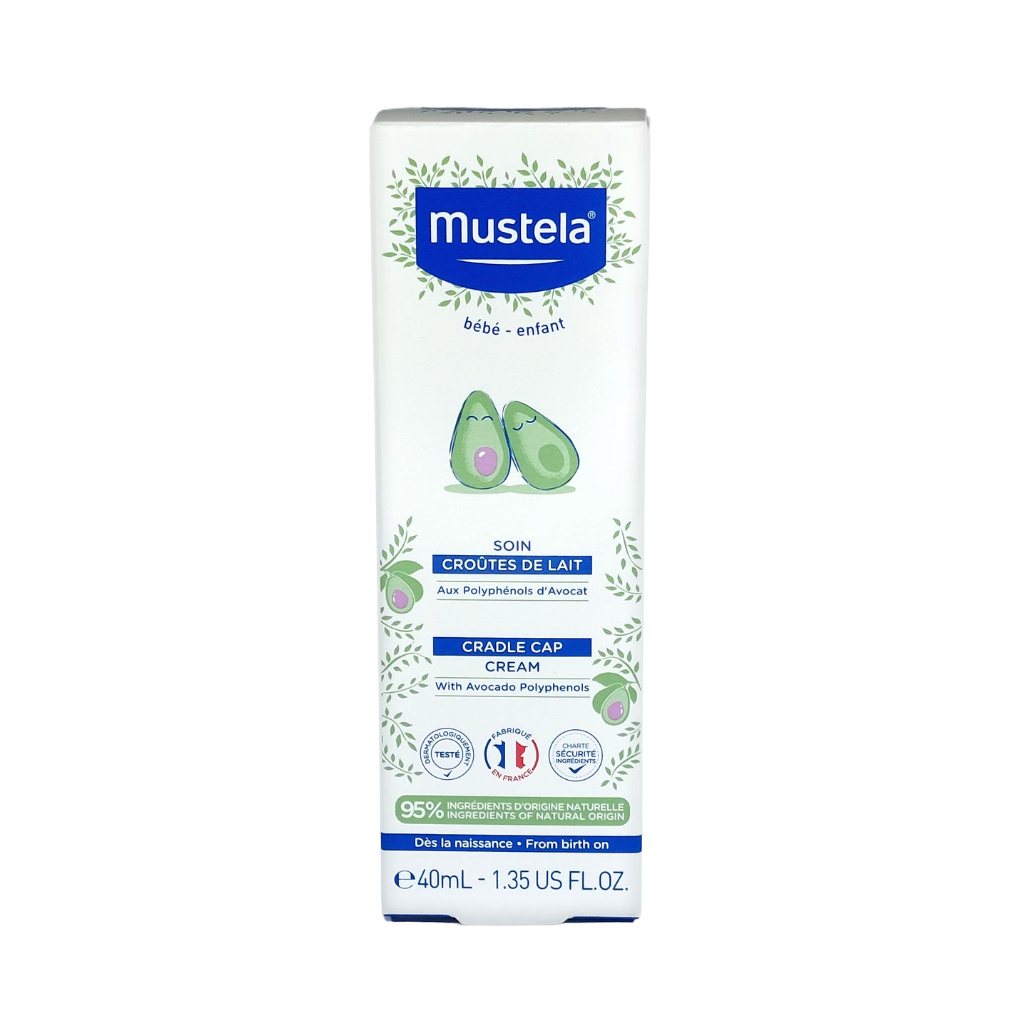 Mustela Baby Creme gegen Milchschorf, 40 ml