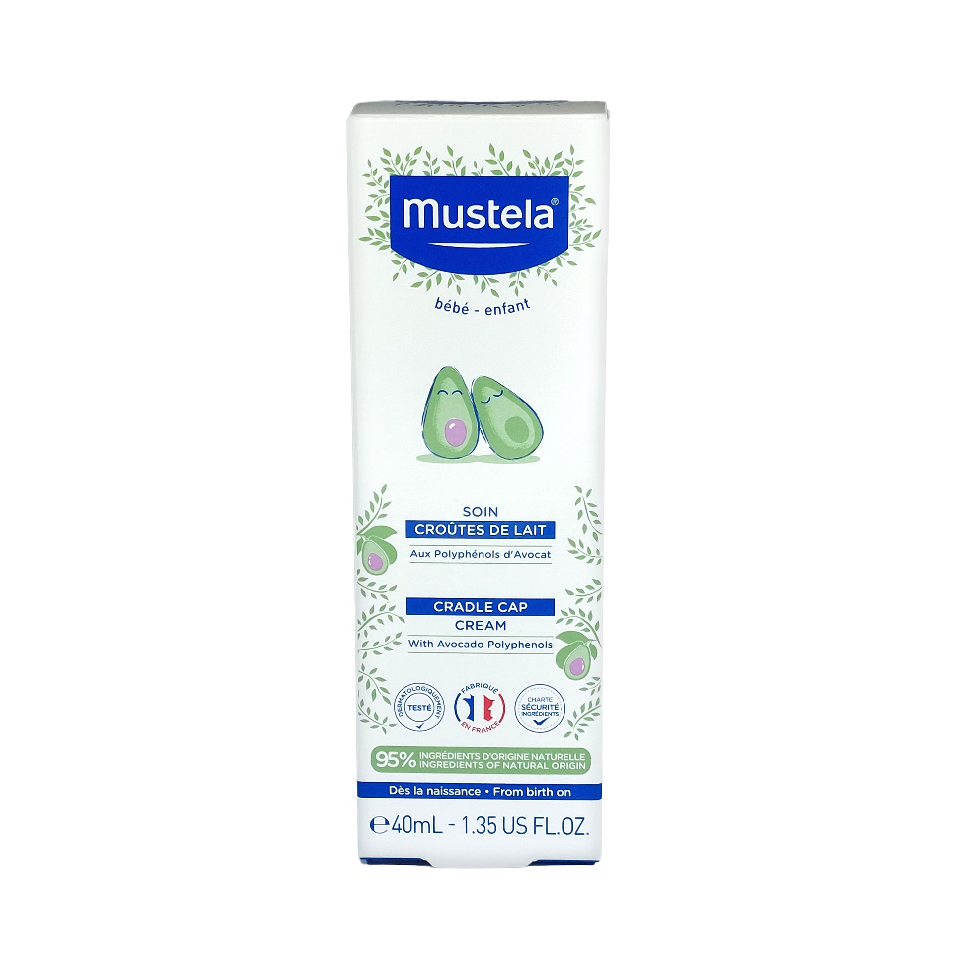 Mustela Baby Creme gegen Milchschorf, 40 ml