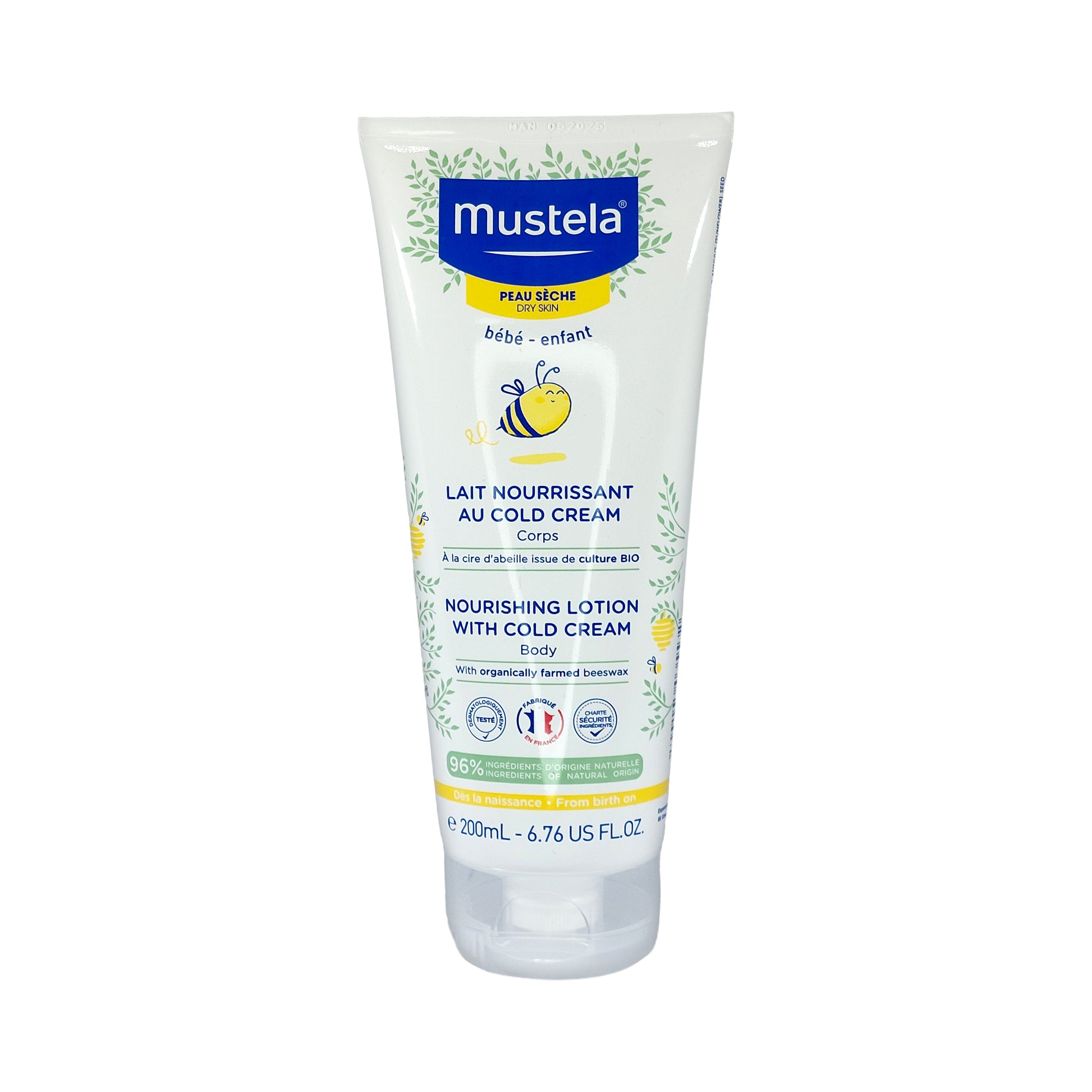 Mustela Baby Pflegende Lotion mit Cold Cream, 200 ml