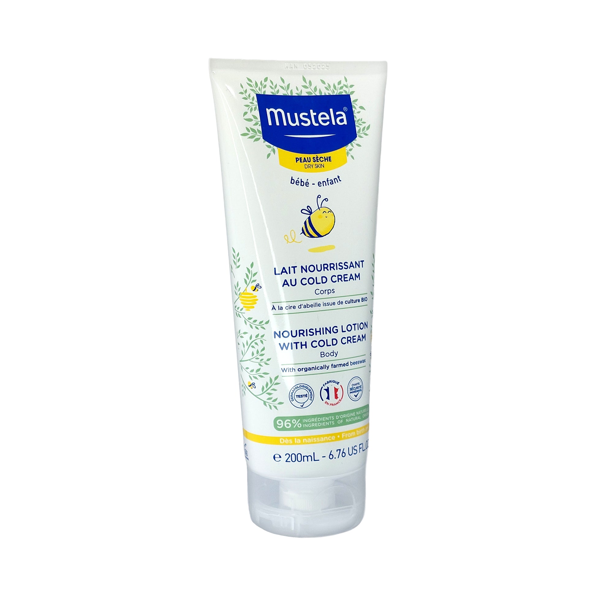 Mustela Baby Pflegende Lotion mit Cold Cream, 200 ml