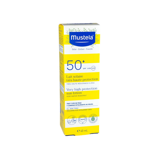 Mustela Baby Sonnenlotion sehr hoher Schutz, 40 ml