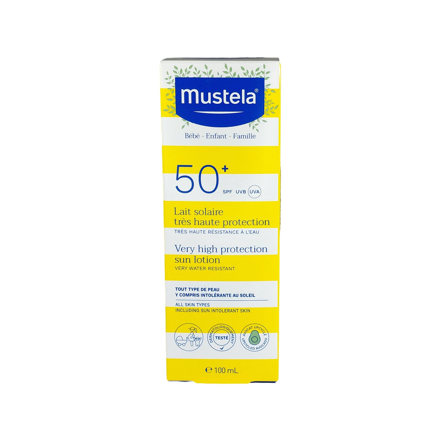 Mustela Baby Sonnenlotion sehr hoher Schutz, 100 ml
