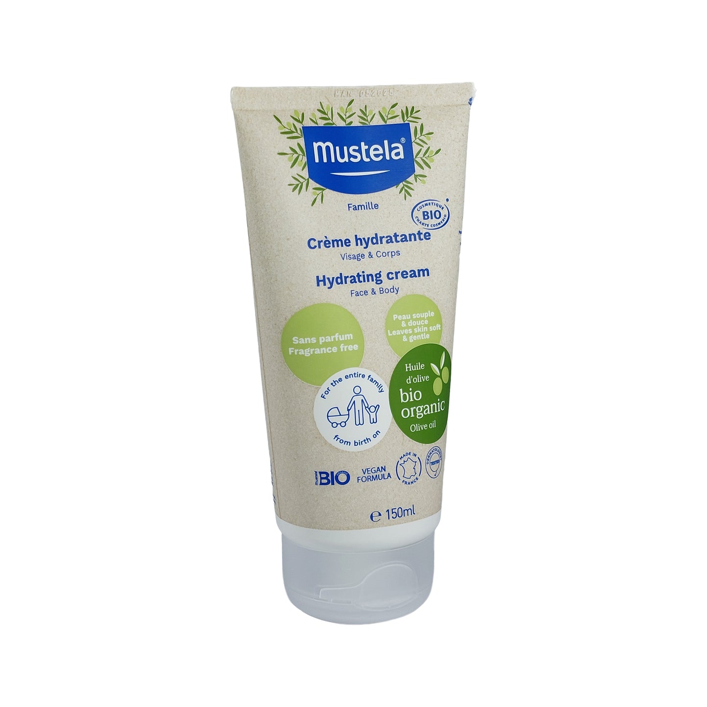 Mustela Family Feuchtigkeitsspendende Creme, 150 ml