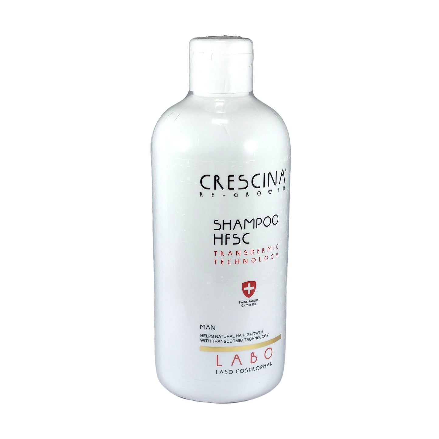 Crescina Re-Growth HFSC Transdermic Shampoo MAN, 500 ml