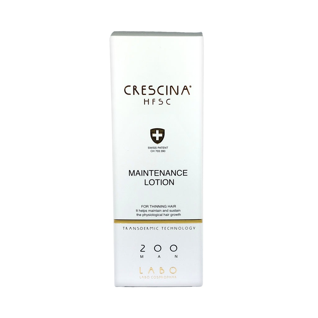 Crescina HFSC Transdermic Maintenance Lotion 200 MAN For Thinning Hair, 100 ml