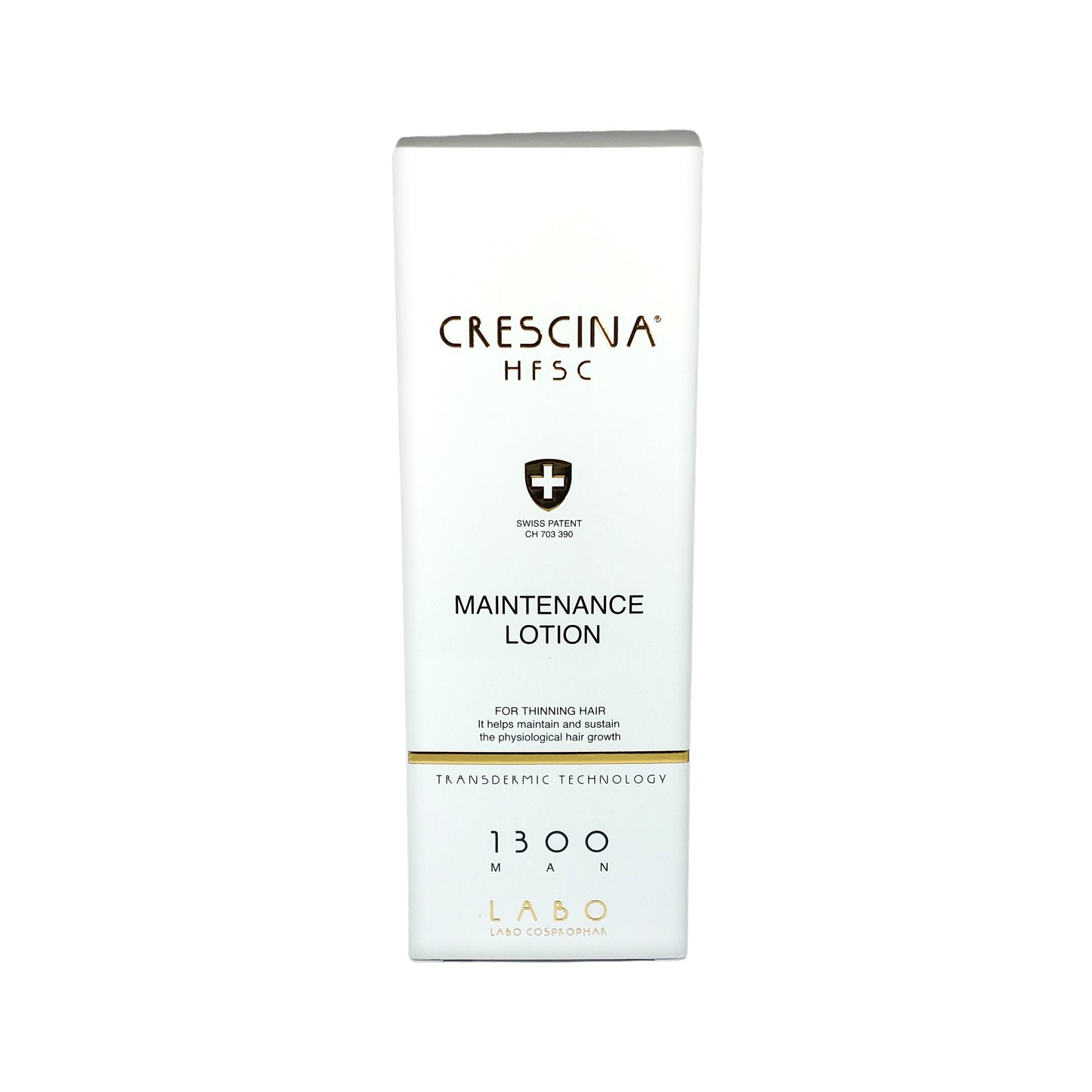Crescina HFSC Transdermic Maintenance Lotion 1300 MAN For Thinning Hair, 100 ml