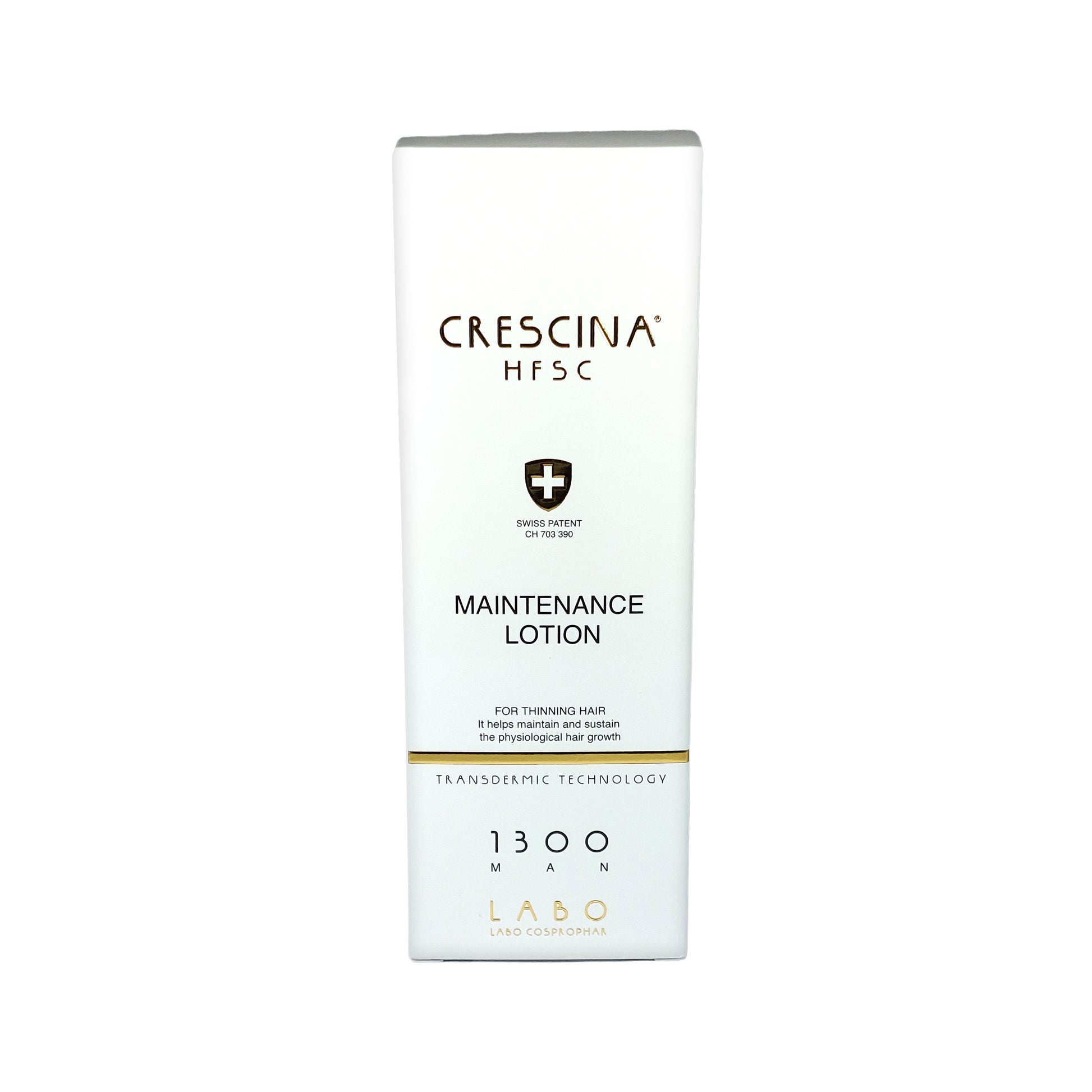 Crescina HFSC Transdermic Maintenance Lotion 1300 MAN For Thinning Hair, 100 ml