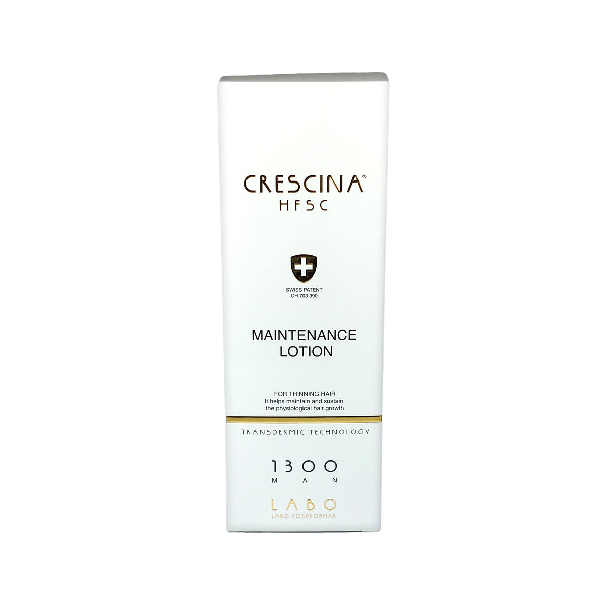 Crescina HFSC Transdermic Maintenance Lotion 1300 MAN For Thinning Hair, 100 ml