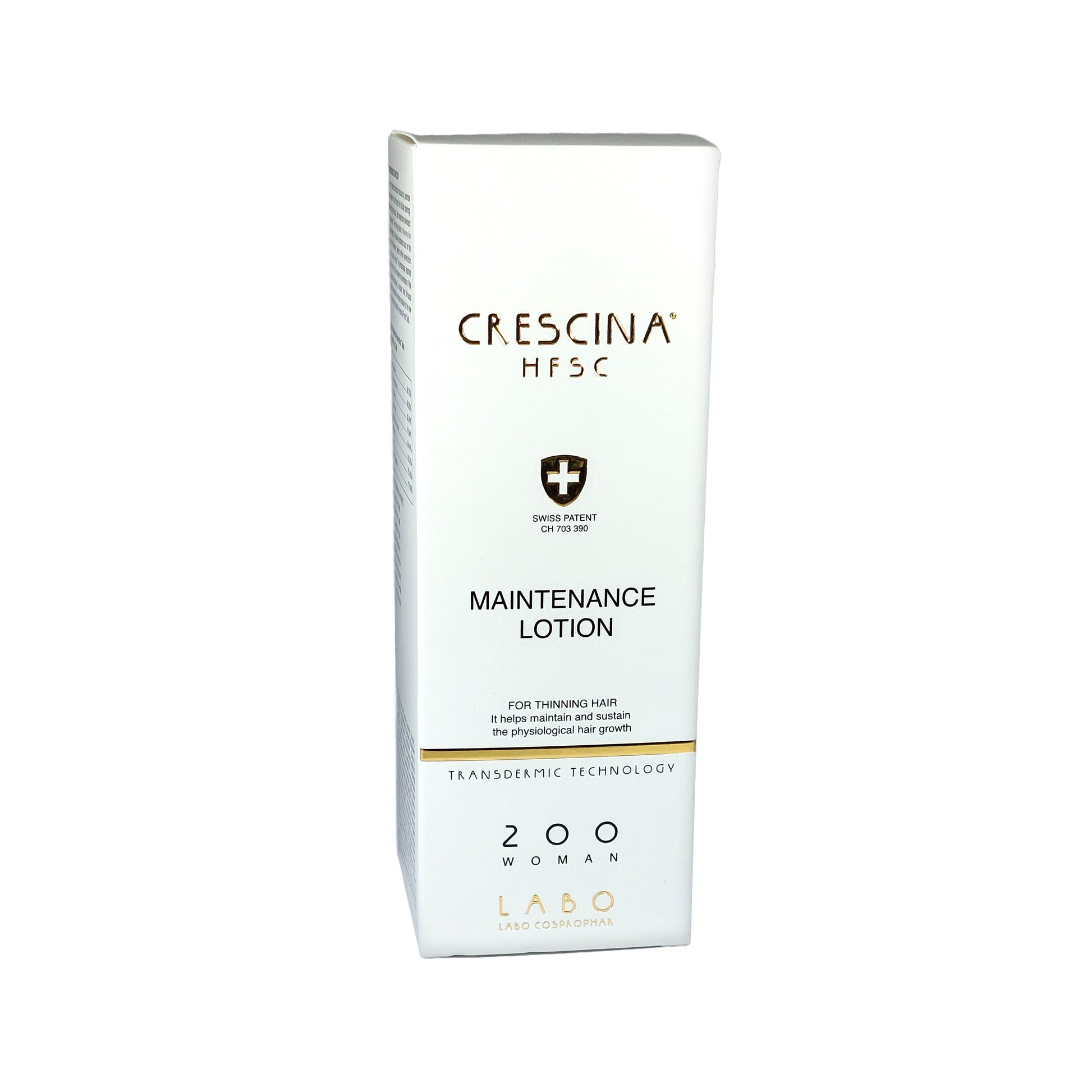 Crescina HFSC Transdermic Maintenance Lotion 200 WOMAN For Thinning Hair, 100 ml