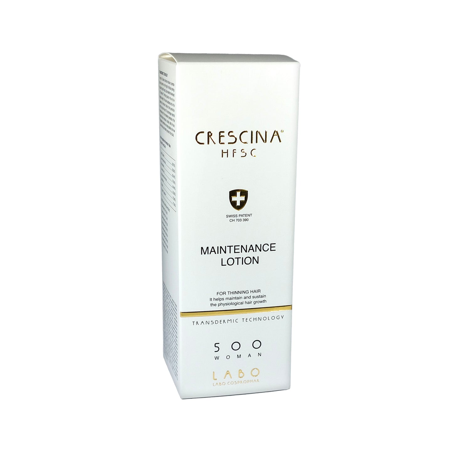 Crescina HFSC Transdermic Maintenance Lotion 500 WOMAN For Thinning Hair, 100 ml