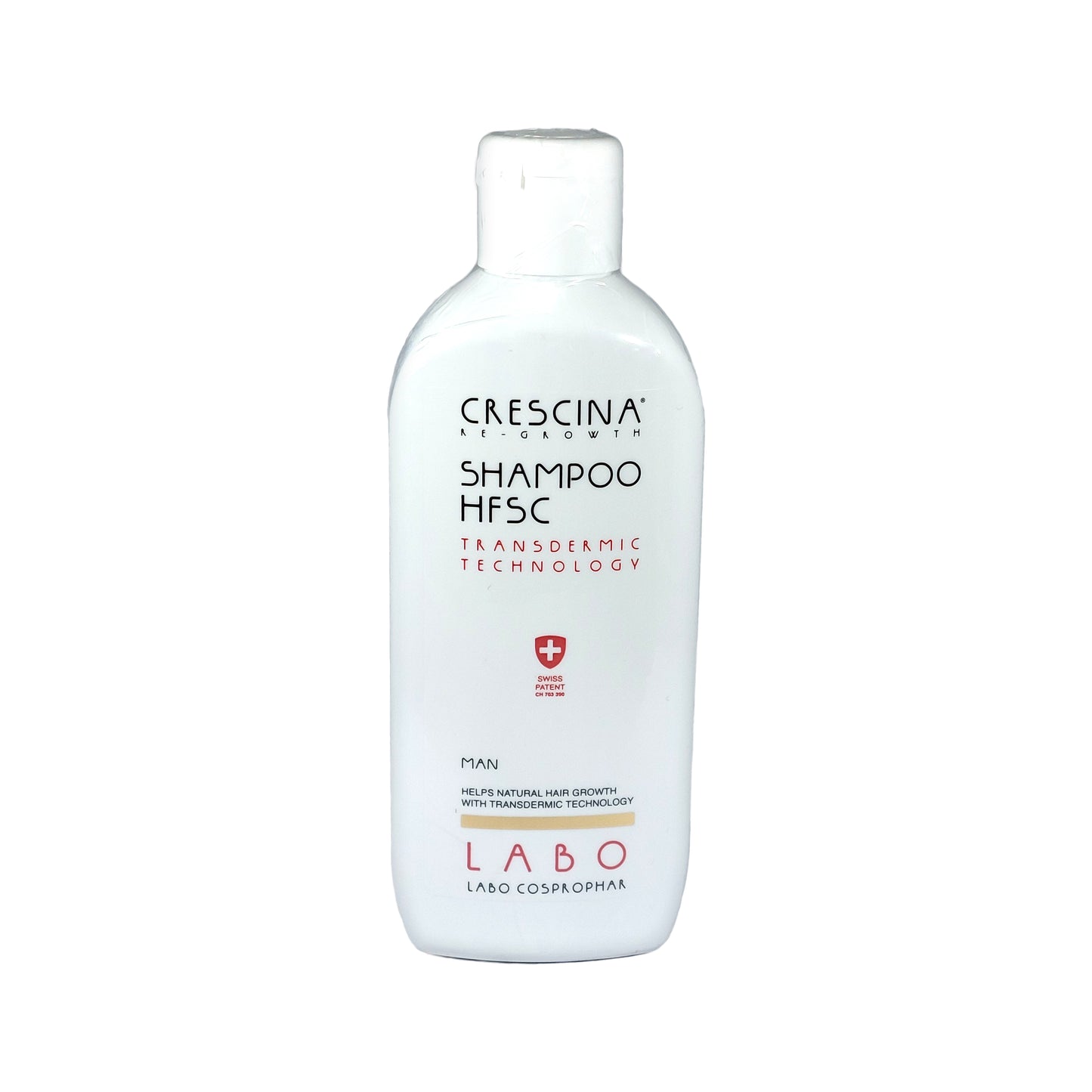 Crescina Re-Growth HFSC Transdermic Shampoo MAN, 200 ml