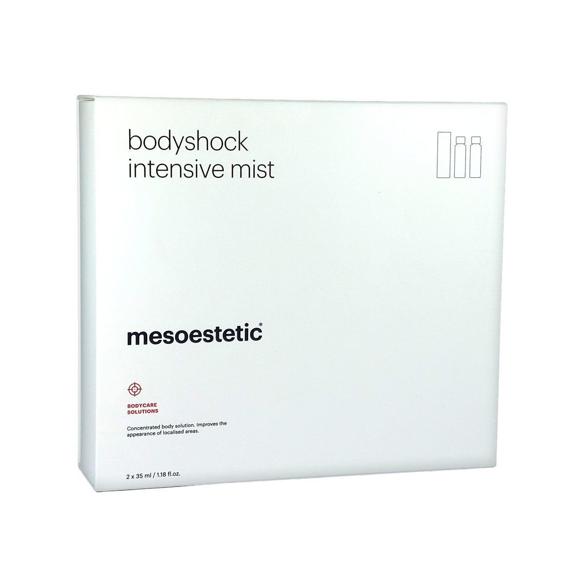 Mesoestetic Bodyshock Intensive Mist, 2x35 ml