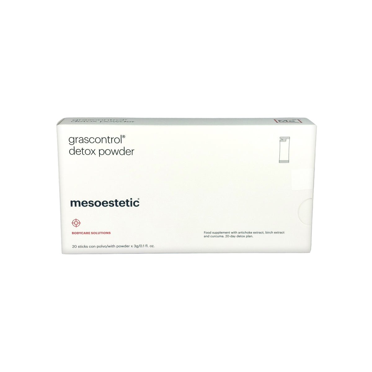 Mesoestetic Grascontrol Detox-Pulver, 20 St (à 3g)