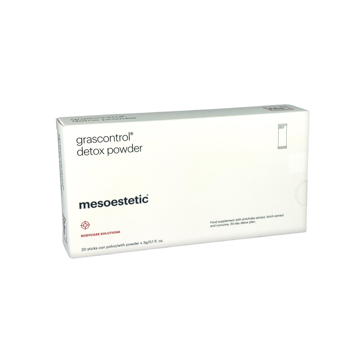 Mesoestetic Grascontrol Detox-Pulver, 20 St (à 3g)